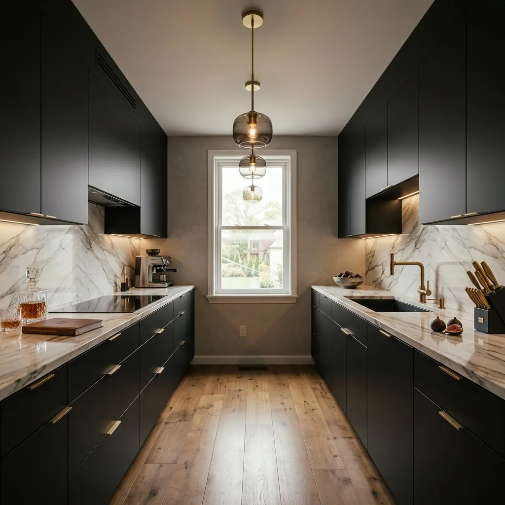 After — finished kitchen remodel, Lehigh Valley PA